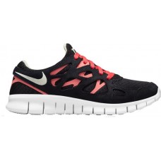 Nike Women's Free Run 2 BLACK/LIME/EMBER/PNK SALT Shoes