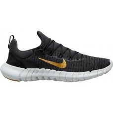 Nike Women's Free Run 5.0 Running Black/Gold Shoes Nike Women's Free Run 5.0 Running Black/Gold Shoes