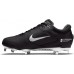 Nike Women's Hyperdiamond 4 Elite Metal Fastpitch Softball Grey/Black Cleats Nike Women's Hyperdiamond 4 Elite Metal Fastpitch Softball Grey/Black Cleats