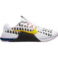 Nike Women's Metcon 7 Training Blk/Yllw Strk/Wht/Rcr Blu Shoes Nike Women's Metcon 7 Training Blk/Yllw Strk/Wht/Rcr Blu Shoes
