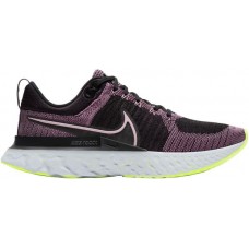 Nike Women's React Infinity Run Flyknit 2 Running Violet/Black/White Shoes