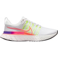 Nike Women's React Infinity Run Flyknit 2 Running Volt/White Shoes