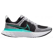 Nike Women's React Infinity Run Flyknit 2 Running White/Green/Black Shoes