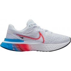 Nike Women's React Infinity Run Flyknit 3 Running Grey/Red Shoes