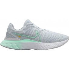 Nike Women's React Infinity Run Flyknit 3 Running Silver/Mint Shoes
