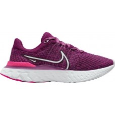 Nike Women's React Infinity Run Flyknit 3 Running White/Pink Shoes