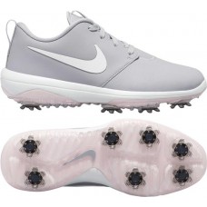 Nike Women's Roshe G Tour Golf Wolf Grey/White/Pink Foam Shoes Nike Women's Roshe G Tour Golf Wolf Grey/White/Pink Foam Shoes