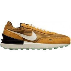 Nike Women's Waffle One Gold Suede/Black Shoes Nike Women's Waffle One Gold Suede/Black Shoes