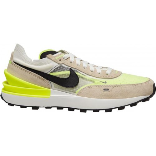 Nike Women's Waffle One White/Black/Green Shoes Nike Women's Waffle One White/Black/Green Shoes