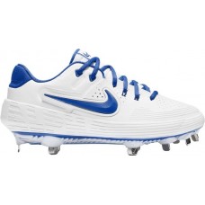 Nike Women's Zoom Hyperdiamond 3 Elite Metal Fastpitch Softball White/Royal Cleats