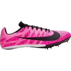 Nike Women's Zoom Rival S 9 Track and Field Pink/Black Shoes