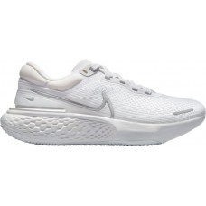 Nike Women's ZoomX Invincible Run Flyknit Running White/Silver Shoes