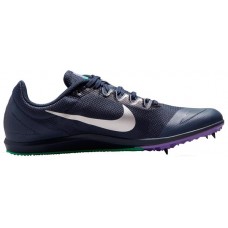 Nike Zoom Rival D 10 Track and Field Blue/Silver Shoes