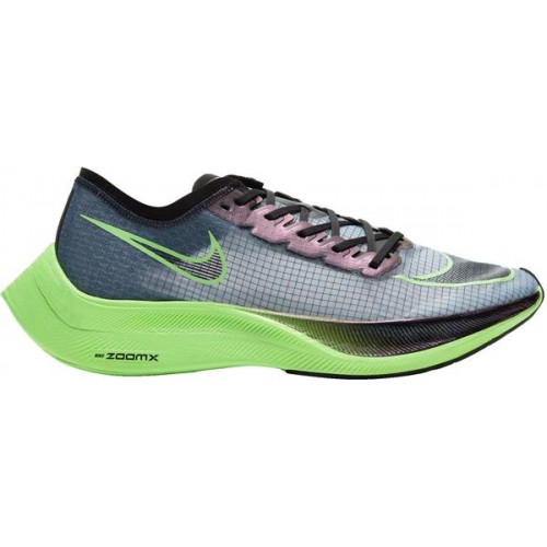 Nike ZoomX VaporFly Next% Running Blue/Green/Black Shoes Nike ZoomX VaporFly Next% Running Blue/Green/Black Shoes