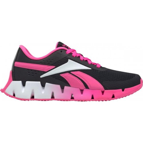 Reebok Kids' Grade School Zig Dynamica 2.0 Black/White/Pink Shoes Reebok Kids' Grade School Zig Dynamica 2.0 Black/White/Pink Shoes