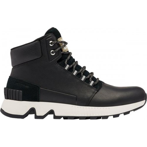 SOREL Men's Mac Hill Mid LTR Waterproof Black Boots SOREL Men's Mac Hill Mid LTR Waterproof Black Boots
