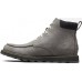 SOREL Men's Madson Moc Toe Waterproof Casual Quarry Boots