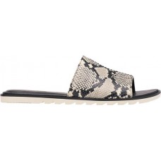 SOREL Women's Ella II Block Slide Black Print Sandals