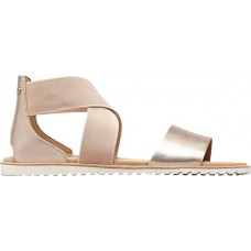 SOREL Women's Ella Metallic Gold Sandals SOREL Women's Ella Metallic Gold Sandals