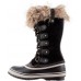 SOREL Women's Joan of Arctic Insulated Waterproof Winter Black/Stone Boots