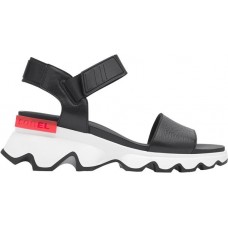 SOREL Women's Kinetic Black Sandals