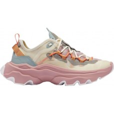 SOREL Women's Kinetic Breakthru Tech Lace Chalk/Eraser Pink Sneakers