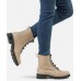 SOREL Women's Lennox Lace Casual Tan Boots