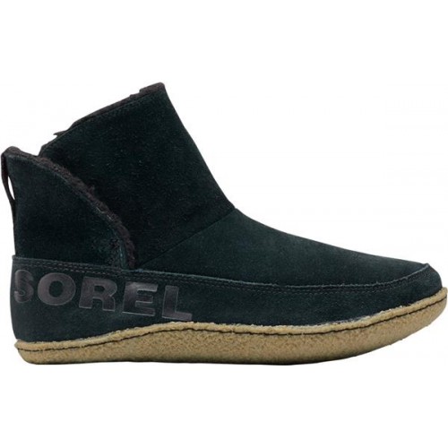 SOREL Women's Nakiska Slipper Black/Sage Boots SOREL Women's Nakiska Slipper Black/Sage Boots