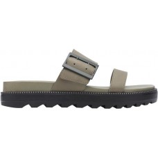 SOREL Women's Roaming Buckle Slide Sage Sandals