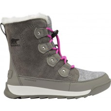 Sorel Youth Whitney II Joan Lace Quarry/Lavender Boots