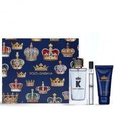 Dolce & Gabbana ''K'' 3 Pcs Set For Men: 3.3 Edt + 1.7 A/S Balm + 0.33 Edt