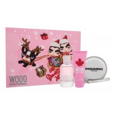 Dsquared2 Wood 3 Pcs Set For Women: 3.4 Edt Sp