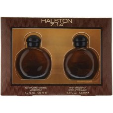 Halston Z-14 2 Pcs Set For Men: 4.2 Cologne Spray + 4.2 After Shave