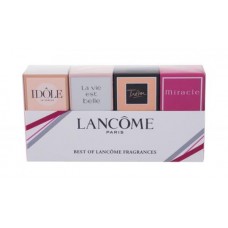 Lancome 4 Pcs Set Set Individually Boxed: Idole 0.16 Eau de Parfum + La Vie Est Belle 0.135 Eau de Parfum + Tresor 0.25 Eau de Parfum + Miracle 0.16 Eau de Parfum
