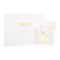 Moschino Toy2 3 Pcs Set: 3.4 Eau de Parfum Spray + 0.33 Eau de Parfum Spray + 6.7 Body Lotion (Hard Box)