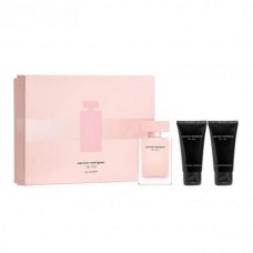 Narciso Rodriguez 3 Pcs Set For Women: 1.7 Edp Sp