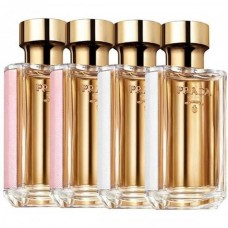 Prada La Femme 4 Pcs Mini Set: 2 X La Femme 0.3 Oz Eau de Parfum + 2 X La Femme L'Eau 0.3 Oz Eau de Toilette