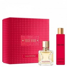 Valentino Voce Viva 2 Pcs Set: 1.6 Edp Sp + 3.4 Body Lotion (Hard)