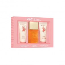 White Shoulders 3 Pcs Set: 4.5 Edc Sp + 3.4 B/L + 0.25 Oz Parfum Mini