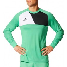 adidas Adult Assita 17 Goalkeeper Long Sleeve Energy Green Shirt