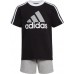 adidas Boys' 2 Piece French Terry Shorts Adi Black Set adidas Boys' 2 Piece French Terry Shorts Adi Black Set