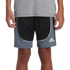 Adidas Boys' AEROREADY Elastic Waistband Basketball Creator Adi Black Shorts Adidas Boys' AEROREADY Elastic Waistband Basketball Creator Adi Black Shorts