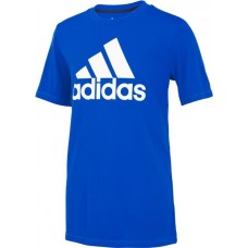 adidas Boys' AEROREADY Performance Logo Team Royal Blue T-Shirt