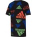 adidas Boys' Brand Love Sketch Black T-shirt