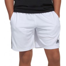 adidas Boys' Classic 3-Stripes White Shorts adidas Boys' Classic 3-Stripes White Shorts