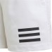 adidas Boys' Club 3-Stripe Tennis White/Black Shorts
