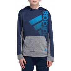 adidas Boys' Colorblock Pullover Collegiate Navy Hoodie