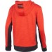 adidas Boys' Colorblock Pullover Vivid Red Heather Hoodie adidas Boys' Colorblock Pullover Vivid Red Heather Hoodie