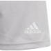 adidas Boys' Squadra Team Light Grey/White Shorts