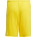 adidas Boys' Squadra Team Yellow/White Shorts